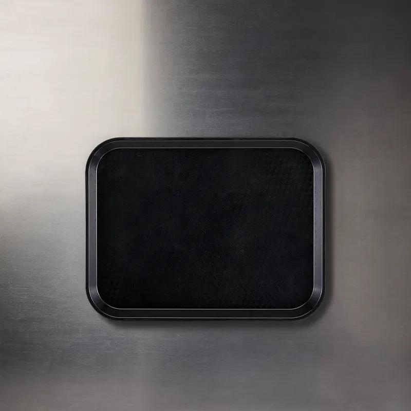 Cafeteria Tray 12X16 IN Black Dishwasher Safe Stackable 1/Each