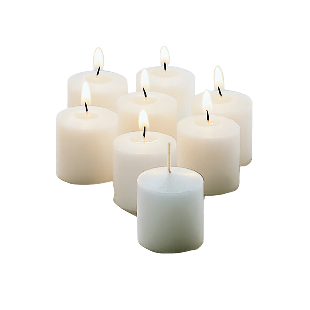Food Warmer Votive Candle 1.44X1.44 IN 10-HR White 288/Case