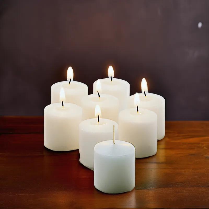 Food Warmer Votive Candle 1.44X1.44 IN 10-HR White 288/Case