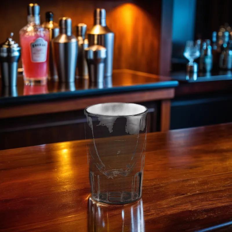 Whiskey Beverage Glass 1.5 FLOZ With 3/4 OZ Line 48/Case