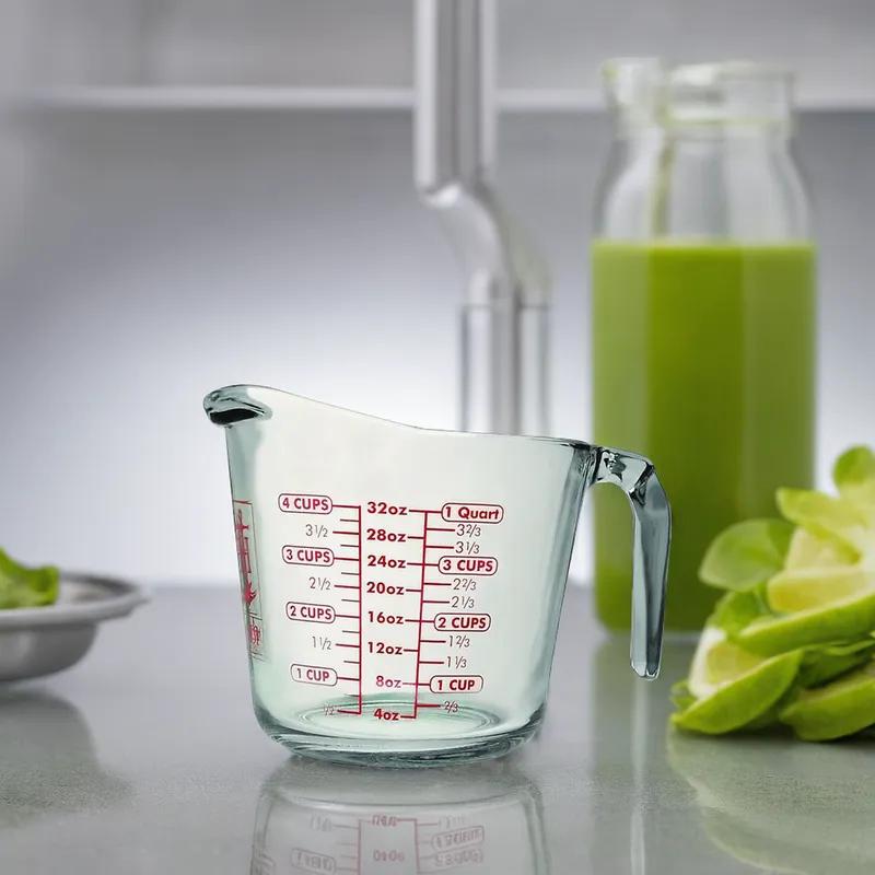 Measuring Cup 32 OZ Glass 3/Case