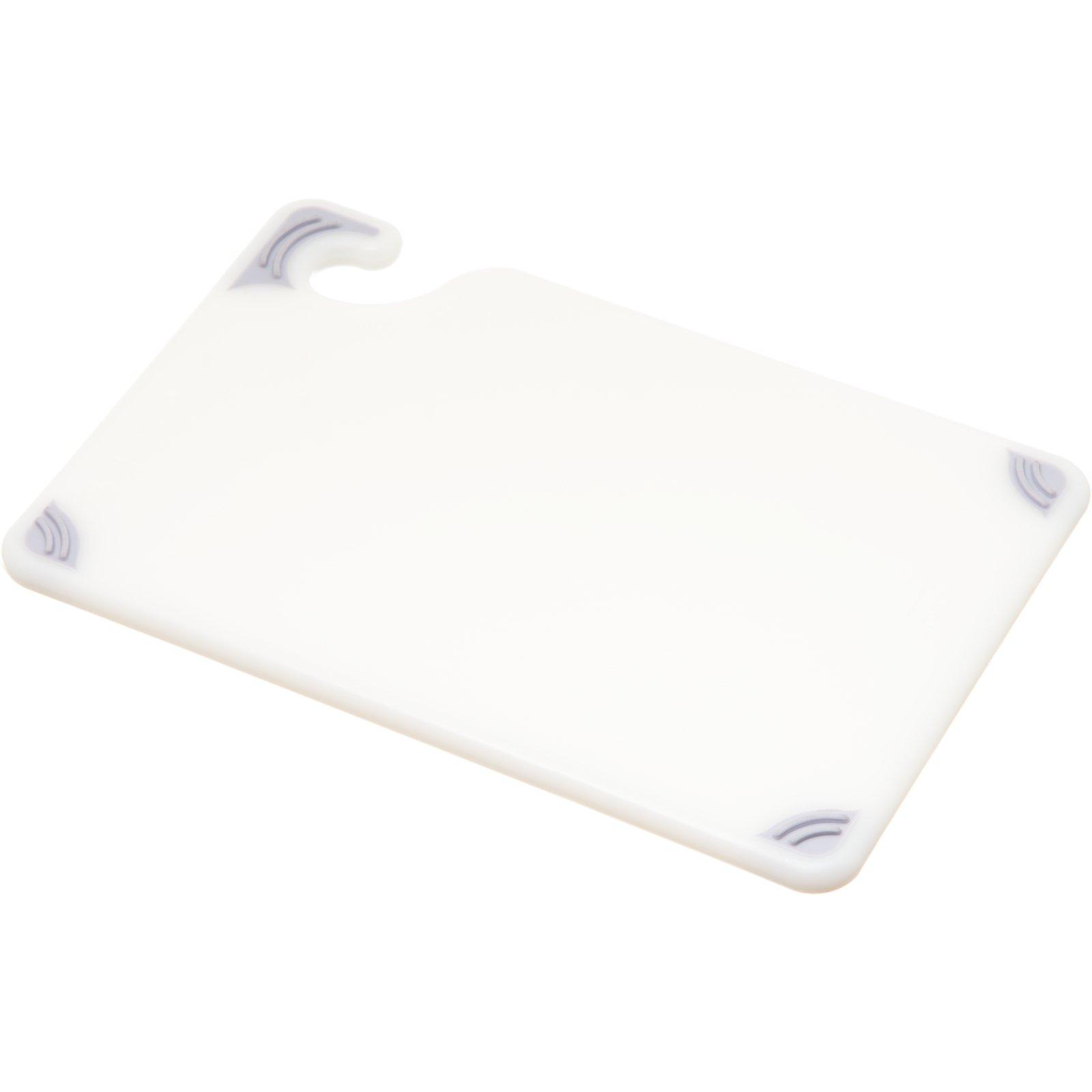 Saf-T-Grip Cutting Board 9X6 IN White 1/Each