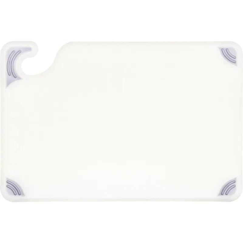 Saf-T-Grip Cutting Board 9X6 IN White 1/Each