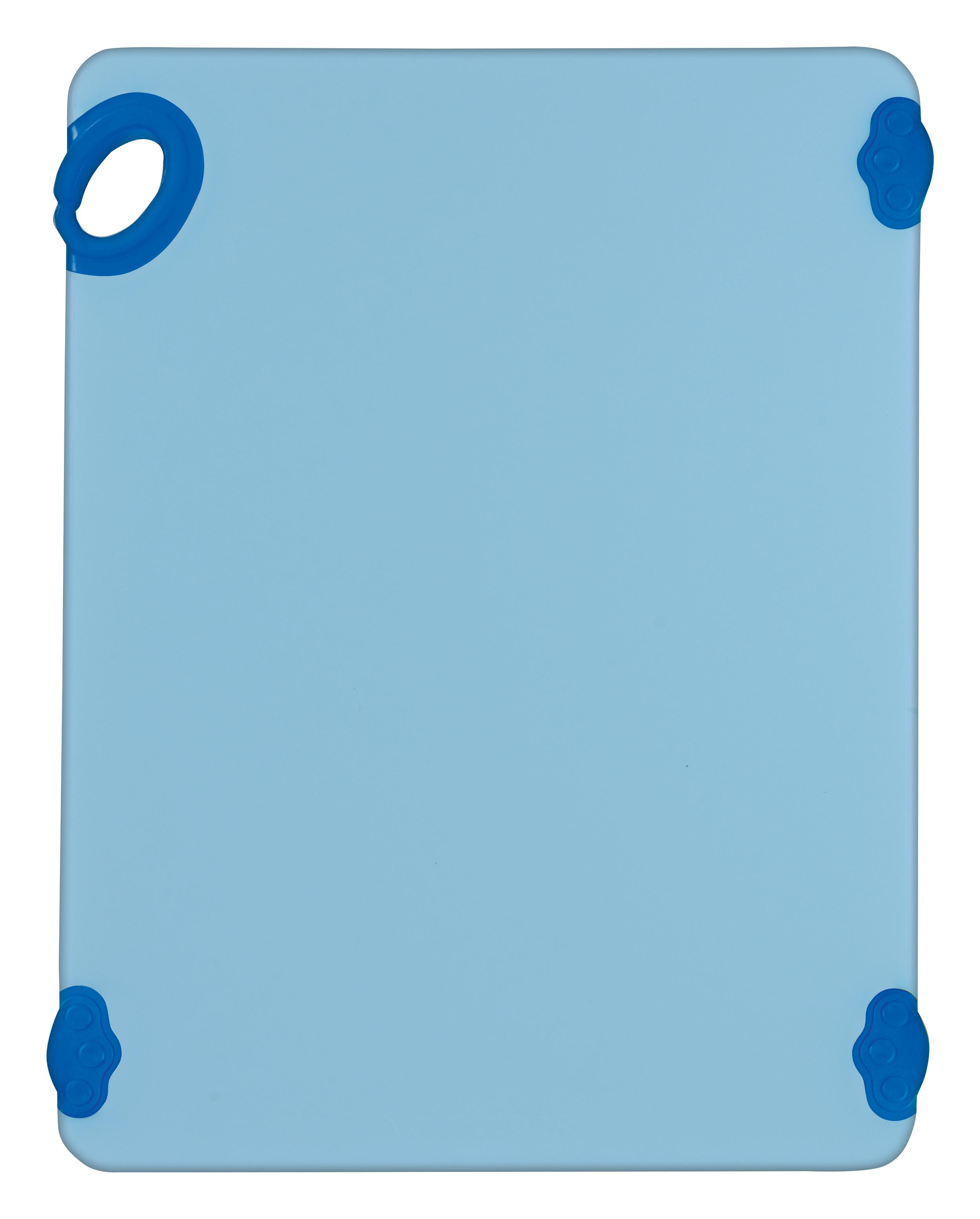 STATIK BOARD™ Cutting Board 20X15X0.625 IN Plastic Blue With Hook Dishwasher Safe 1/Each