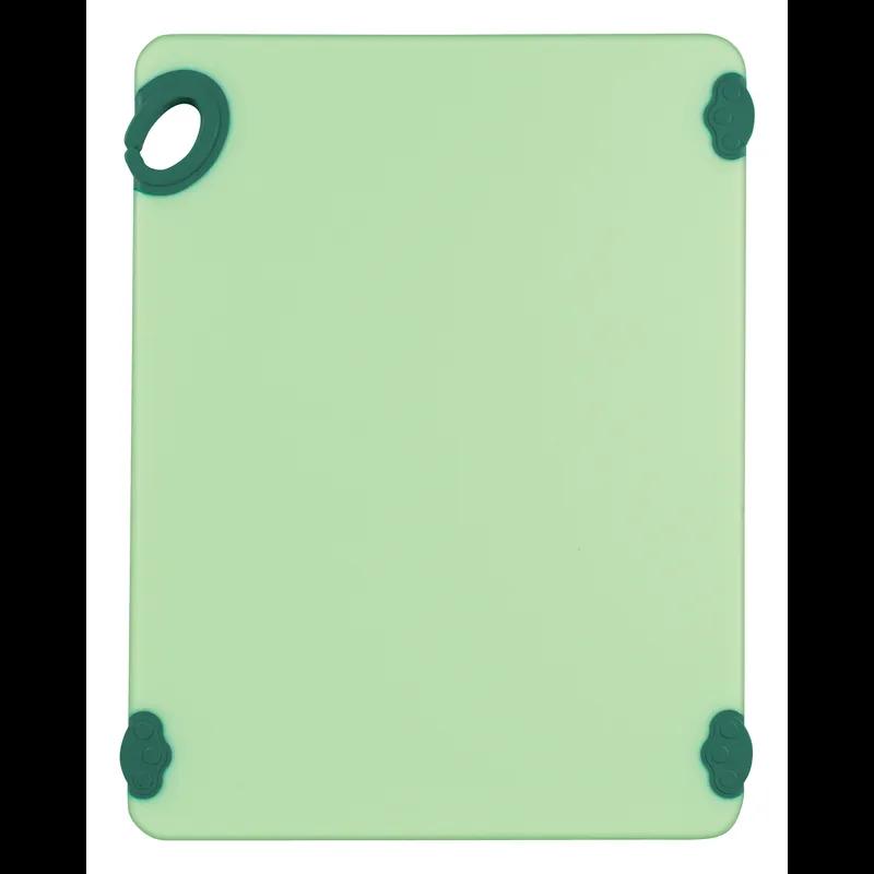STATIK BOARD™ Cutting Board 20X15X0.625 IN Plastic Green With Hook Dishwasher Safe 1/Each
