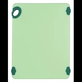 STATIK BOARD™ Cutting Board 20X15X0.5 IN PP Green With Hook Dishwasher Safe 1/Each