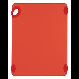 STATIK BOARD™ Cutting Board 20X15X0.625 IN PP Red With Hook Dishwasher Safe 1/Each