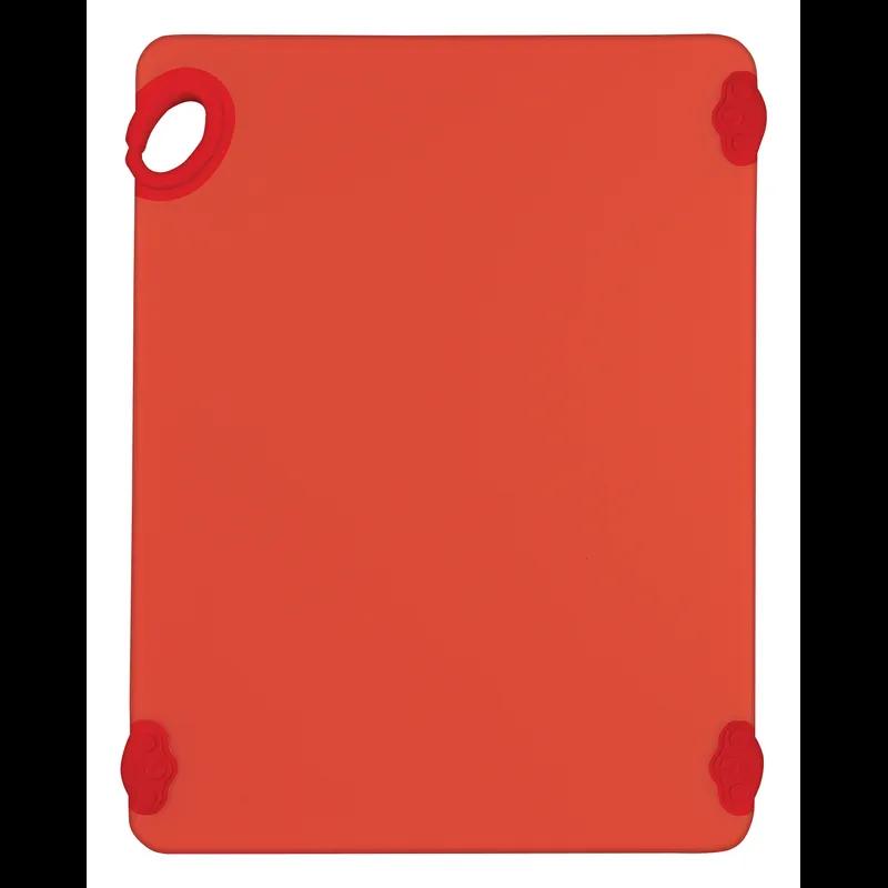 STATIK BOARD™ Cutting Board 20X15X0.625 IN Plastic Red With Hook Dishwasher Safe 1/Each
