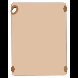 STATIK BOARD™ Cutting Board 24X18X0.625 IN PP Brown With Hook Dishwasher Safe 1/Each