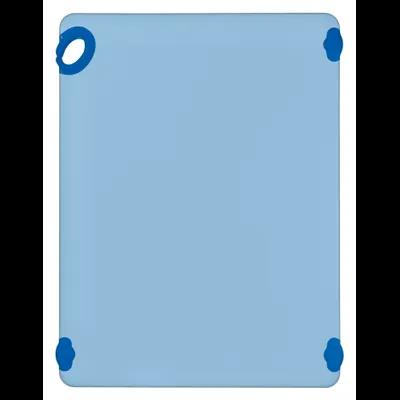 STATIK BOARD™ Cutting Board 24X18X0.625 IN PP Blue With Hook Dishwasher Safe 1/Each