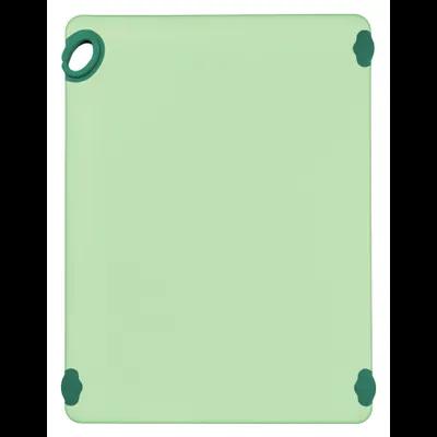 STATIK BOARD™ Cutting Board 24X18X0.625 IN PP Green Dishwasher Safe 1/Each