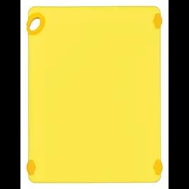 STATIK BOARD™ Cutting Board 18X24X0.50 IN PP Yellow With Hook Dishwasher Safe 1/Each