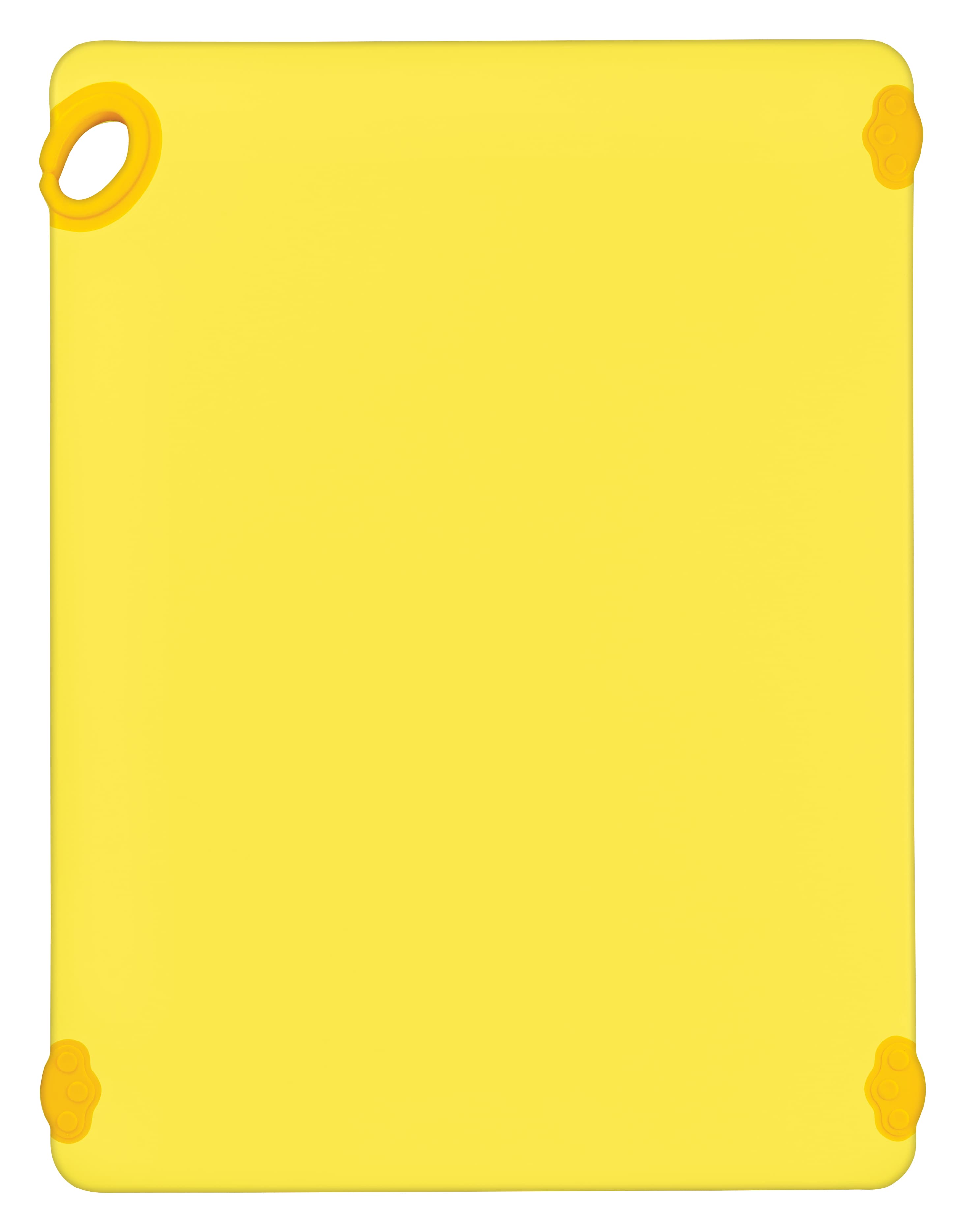 STATIK BOARD™ Cutting Board 18X24X0.5 IN Plastic Yellow With Hook Dishwasher Safe 1/Each