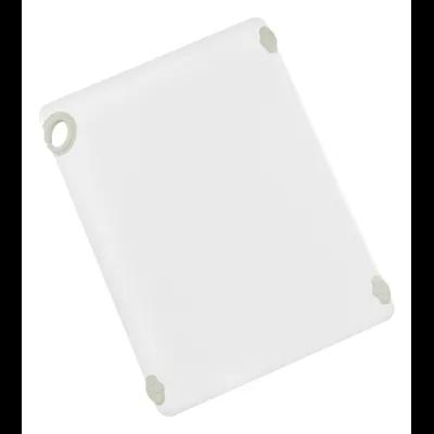 STATIK BOARD™ Cutting Board 24X18X0.5 IN PP White With Hook Dishwasher Safe 1/Each
