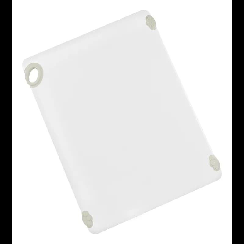 STATIK BOARD™ Cutting Board 24X18X0.5 IN PP White With Hook Dishwasher Safe 1/Each