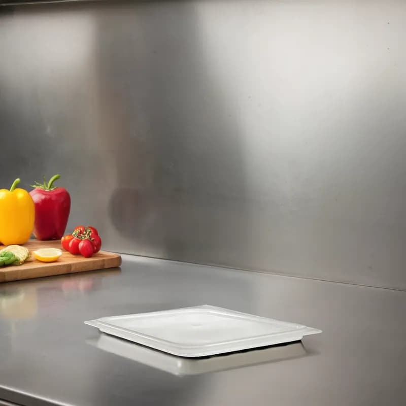 Food Pan Cover 1/2 Size 13X10X4.75 IN Clear Rectangle Sealable 1/Each