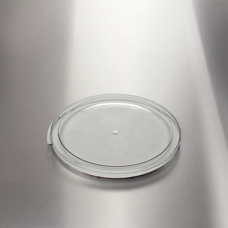 Camwear® Lid 12.5X0.75 IN 12-18-22 QT Clear Round 1/Each