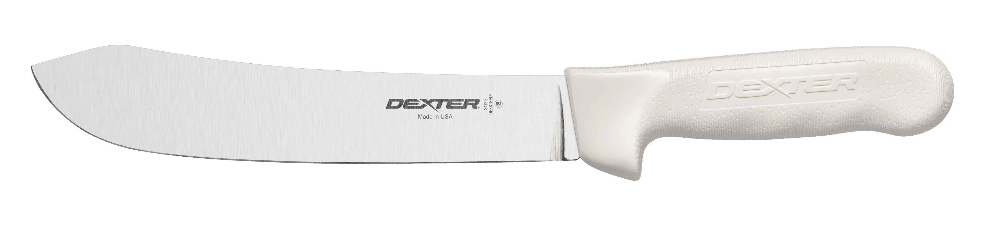 Sani-Safe Butcher Knife 8 IN White 1/Each