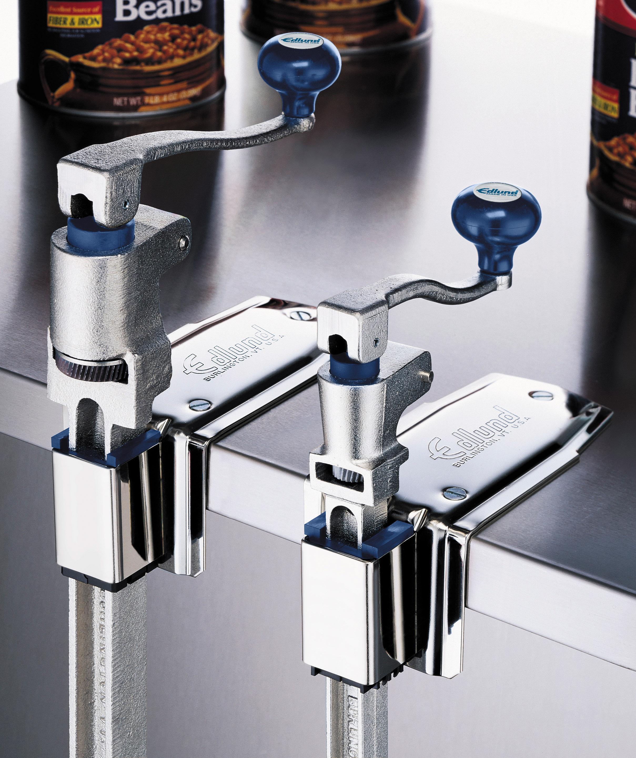 Can Opener Cast Iron Manual With Base Plated 1/Each