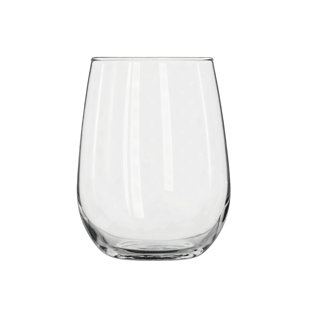 White Wine Glass 17 FLOZ Stemless 12/Case