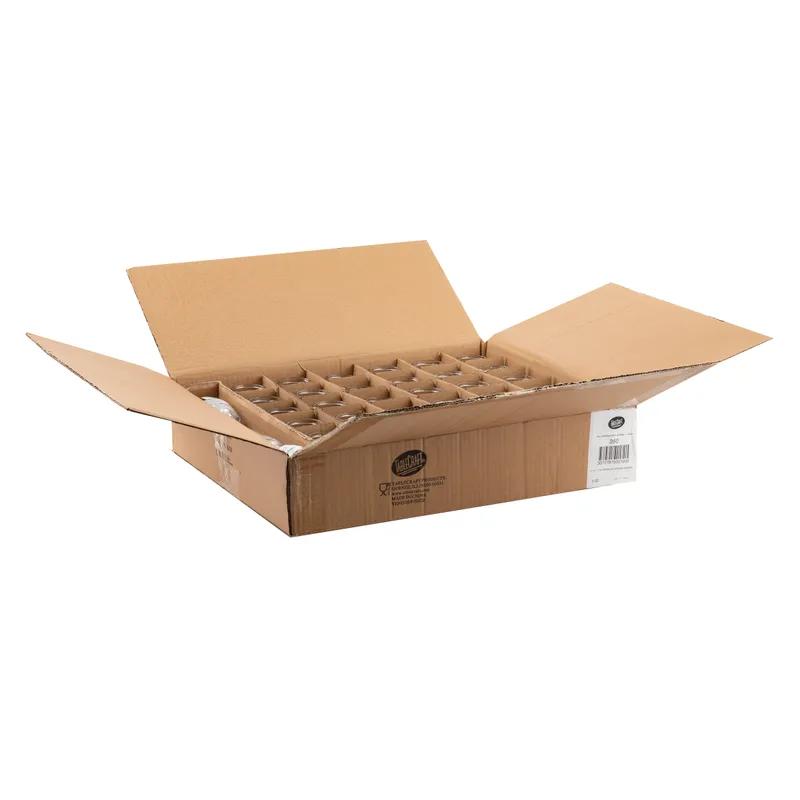 Cheese Shaker 6 OZ Glass Swirl Perforated Hand Wash 1/Each