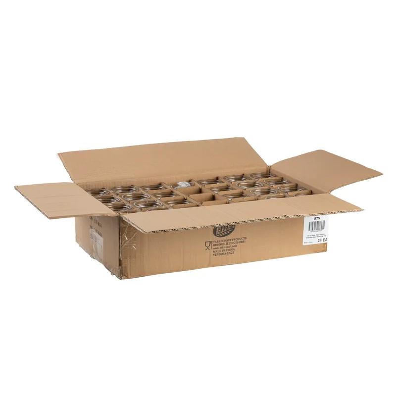 Sugar Pourer 3.06X3.06X5.625 IN 12 OZ Glass Clear With Side Flap Top Panelled Fluted 1/Each