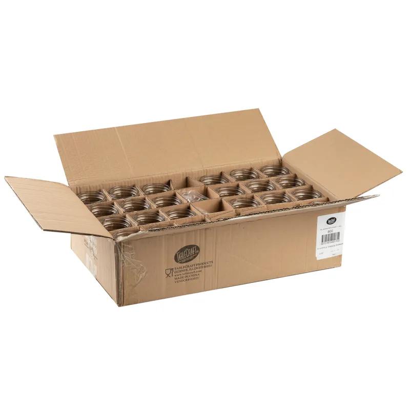 Cheese Shaker 12 OZ Glass Tall Fluted Dishwasher Safe 1/Each