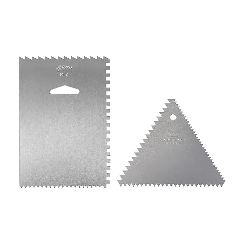 Ateco Decorating Comb Aluminum Silver 1/Each