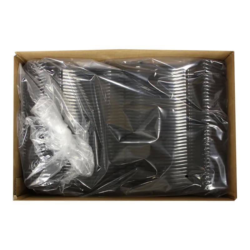 Tongs 6 IN PP Black 72/Case