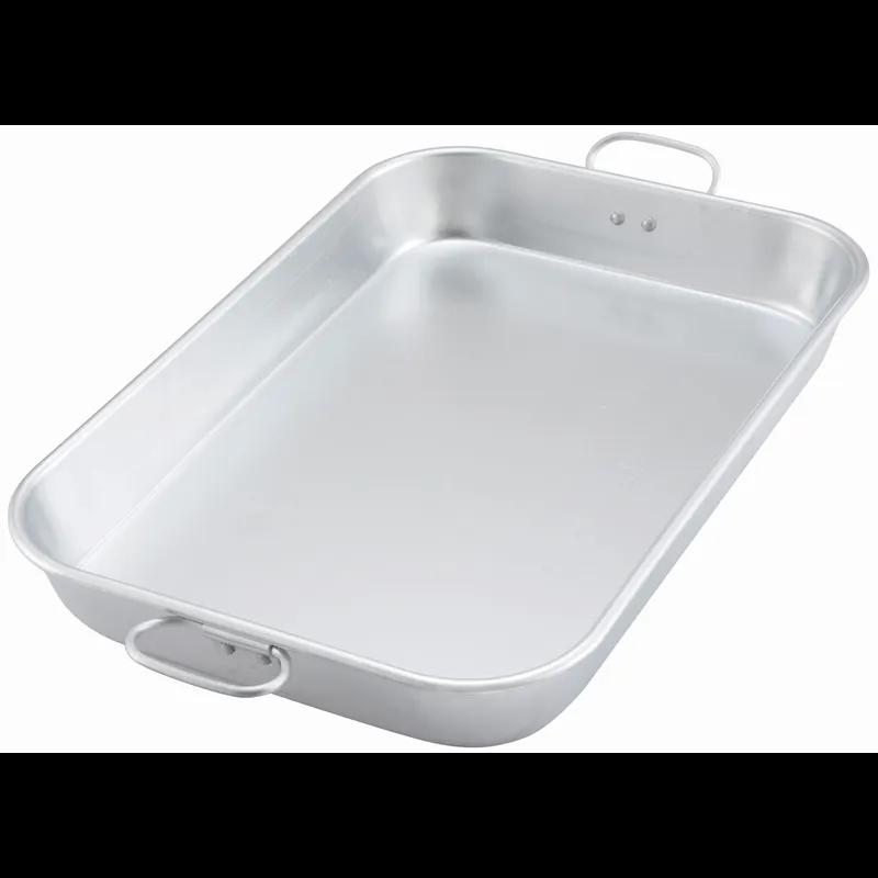 Bakery Pan 20.75X12.125X2.375 IN Aluminum Hand Wash 1/Each