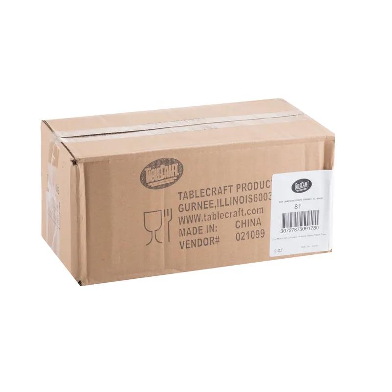 Metro Salt & Pepper Shaker 2 OZ Glass Clear Chrome Top 1/Each