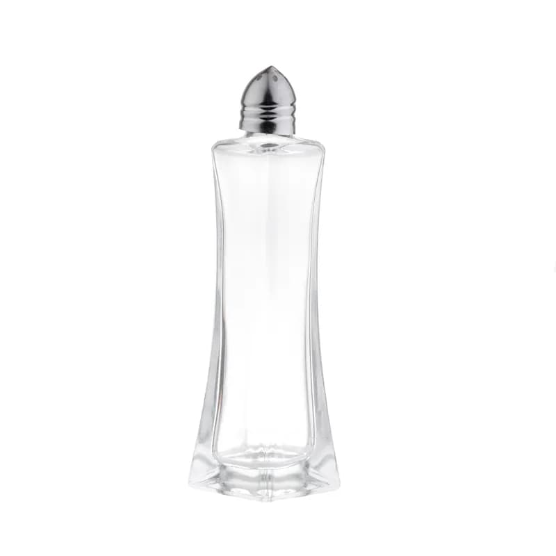 Metro Salt & Pepper Shaker 2 OZ Glass Clear Chrome Top 1/Each