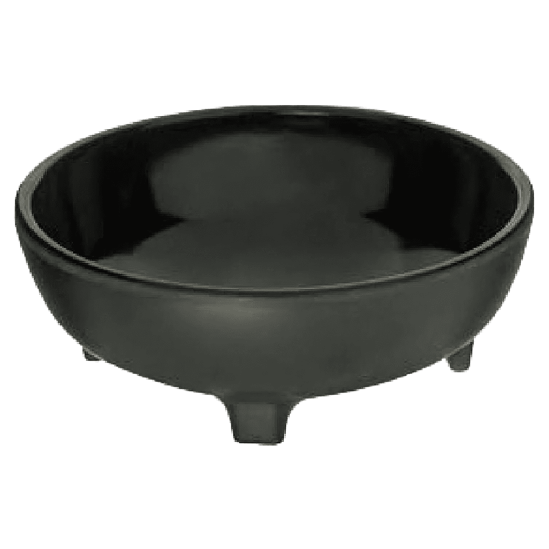 Ramekin Salsa Dish 8 OZ China Black 48/Case