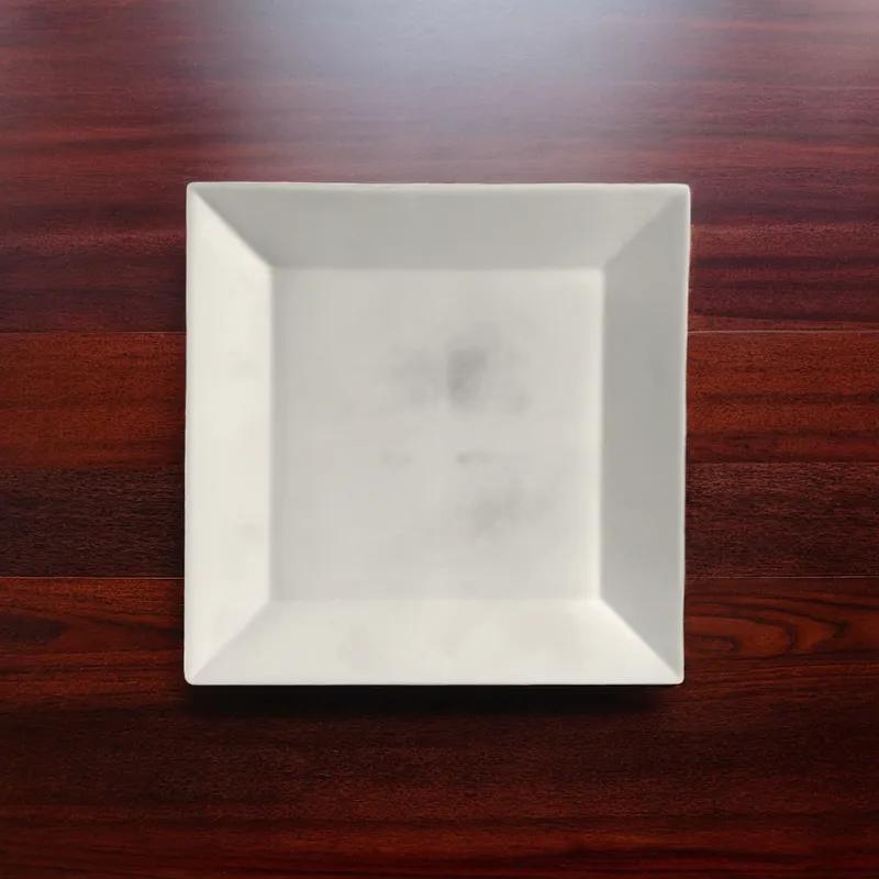 Plate 8 IN China White Square 24/Case