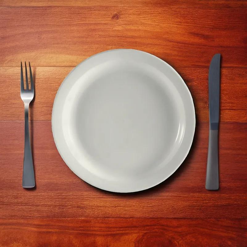 Clinton Plate 7.25 IN China Porcelain White Narrow Rim 36/Case