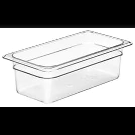 Camwear® Food Pan 0.333X4 IN Clear Plastic 1/Each