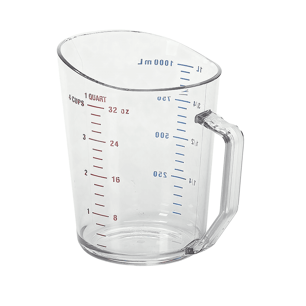 Measuring Cup 1 QT Clear Graduations 1/Each