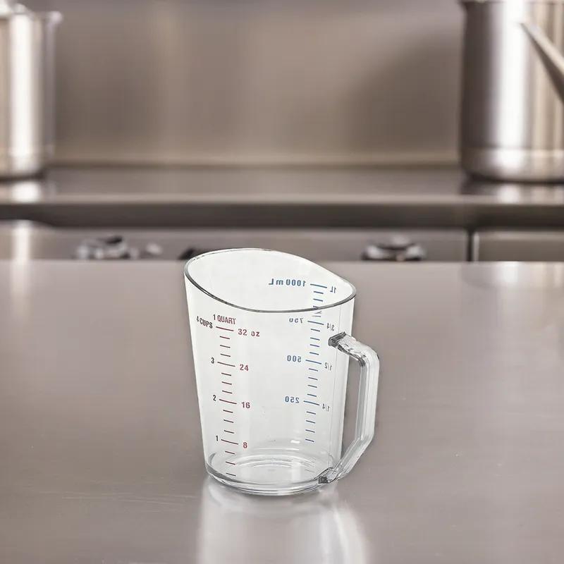 Measuring Cup 1 QT Clear Graduations 1/Each
