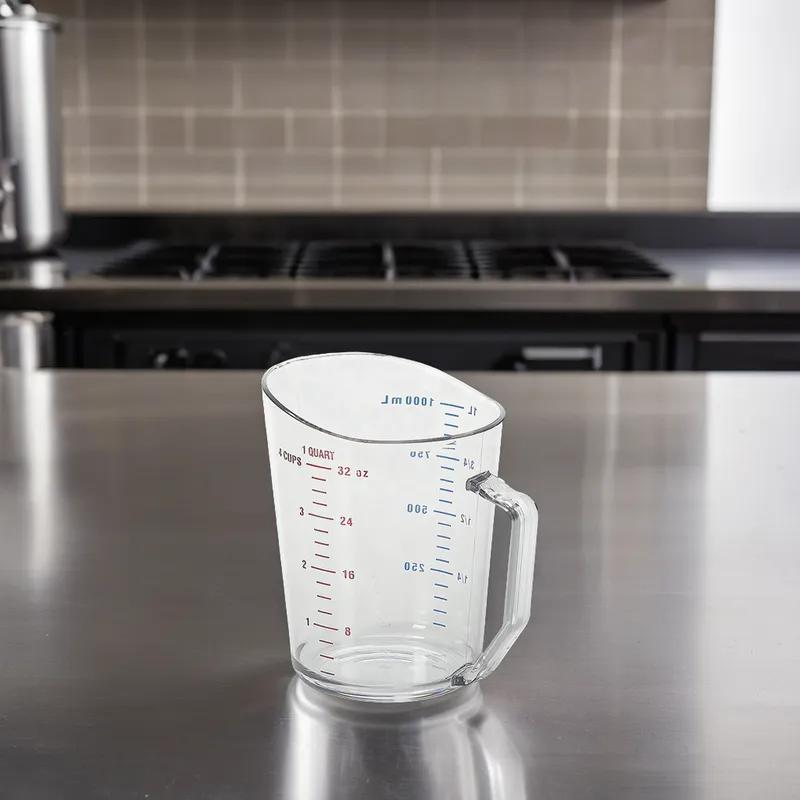 Measuring Cup 1 QT Clear Graduations 1/Each