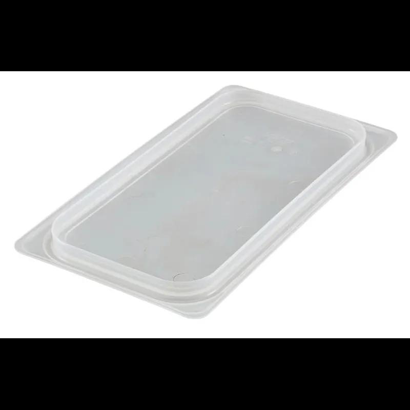 Food Pan Cover 1/3 Size 12.75X6.94 IN Translucent Rectangle Plastic Sealable 1/Each