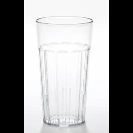 Newport Tumbler 16 FLOZ SAN Clear Fluted Stackable Dishwasher Safe 36 Count/Case