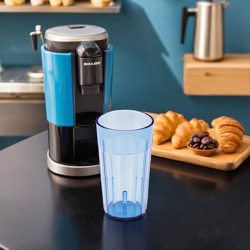 Newport Tumbler 12 FLOZ Slate Blue Fluted Dishwasher Safe Stackable 36/Case