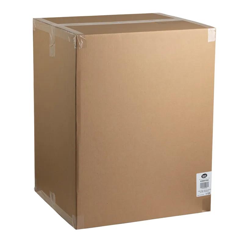 High Chair Natural Rubber Wood Stackable ASTM-F404 18 Compliant 1/Each