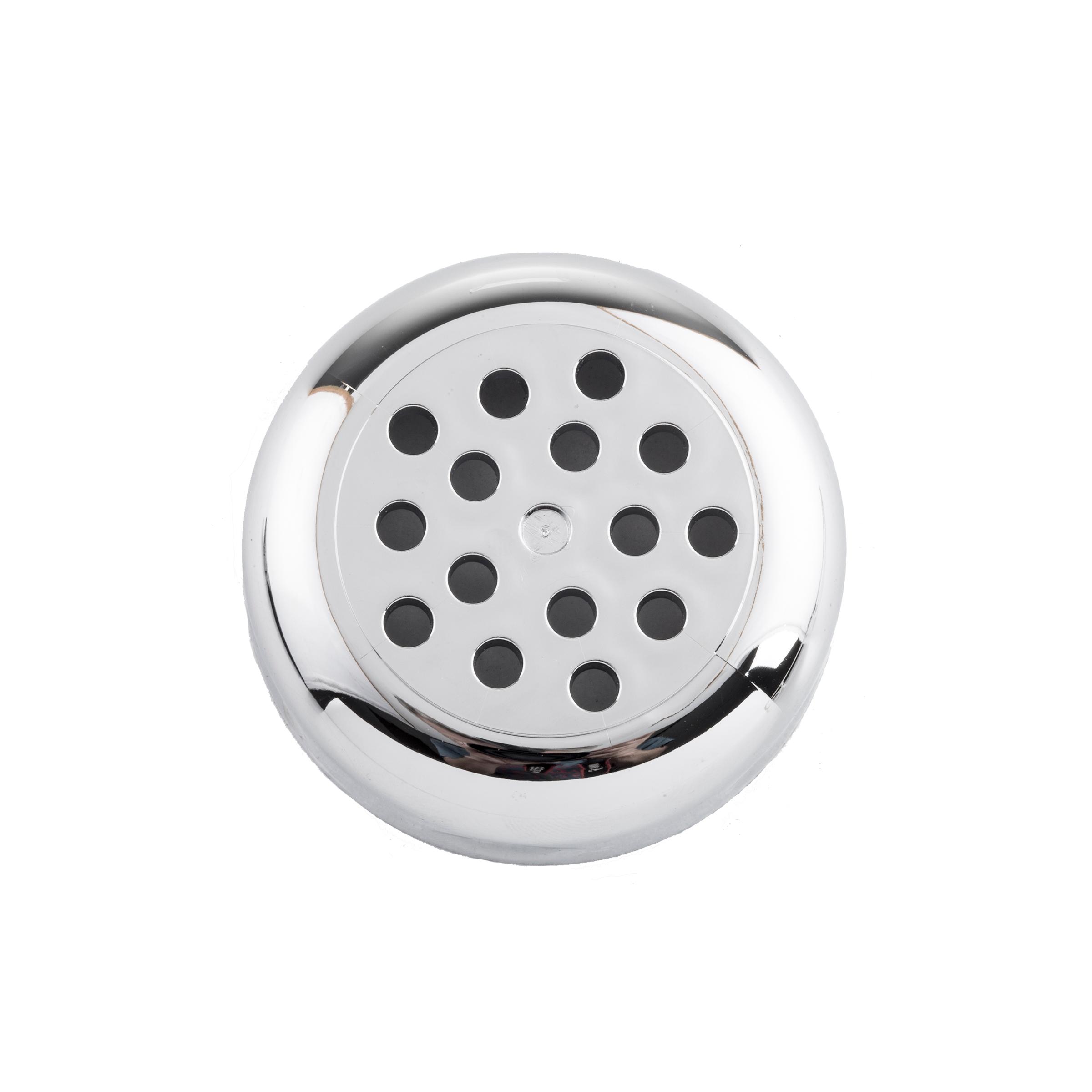 Salt & Pepper Shaker Top Plastic Chrome For 260 Shaker Perforated 1/Each