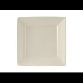 Plate 8.5X8.5 IN China Eggshell Square Fully Vitrified Oven Safe Dishwasher Safe Microwave Oven Safe 12/Case