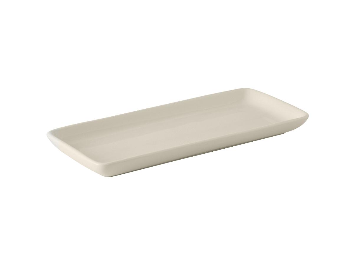 Tray 11.5X5 IN China Eggshell Rectangle Fully Vitrified Oven Safe Dishwasher Safe Microwave Oven Safe 12/Case