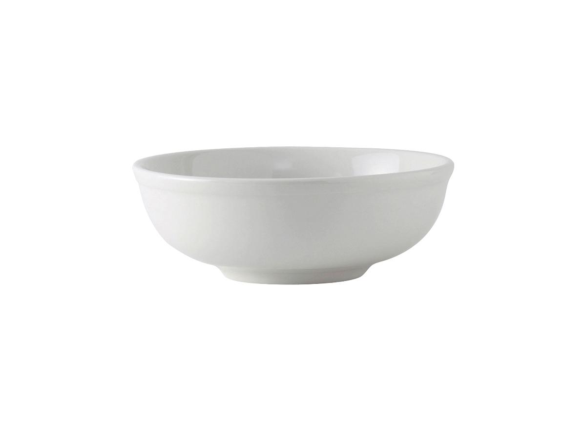 Menudo & Salad Bowl 35 OZ China White Round Fully Vitrified Oven Safe Dishwasher Safe Microwave Oven Safe 12/Case