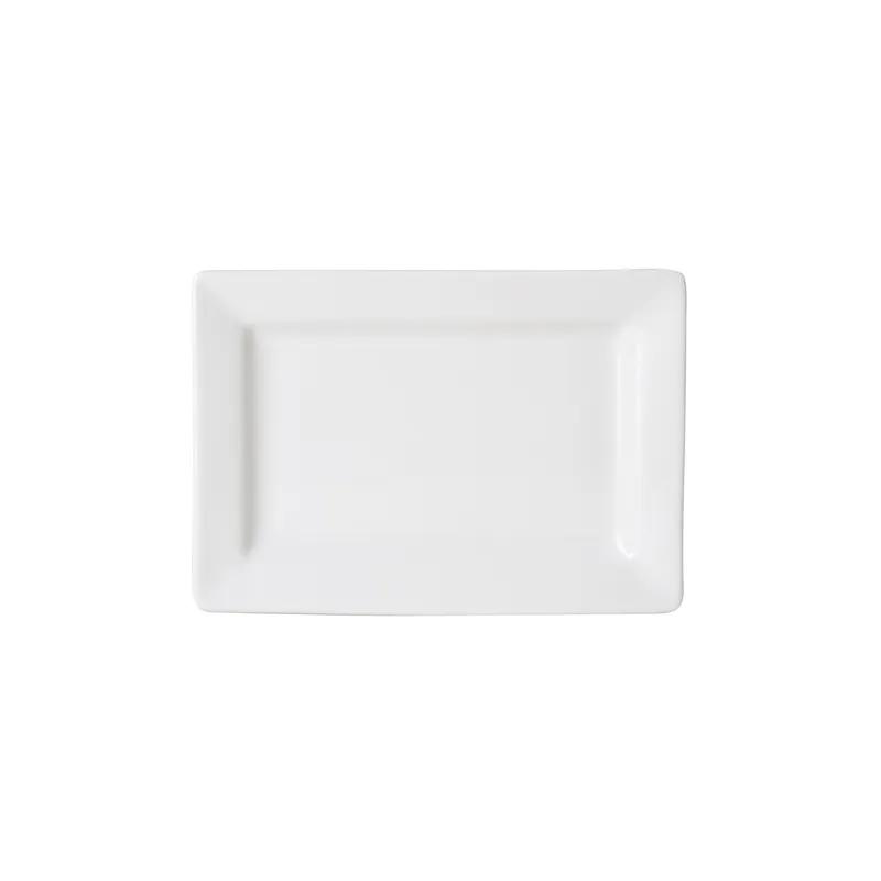 Platter 8X5.5 IN China White Rectangle 12/Case