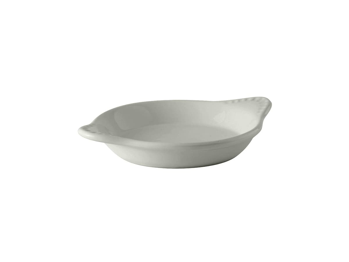 Shirred Egg Dish 7.75 IN 9 OZ China White Round Fully Vitrified Oven Safe Dishwasher Safe Microwave Oven Safe 12/Case