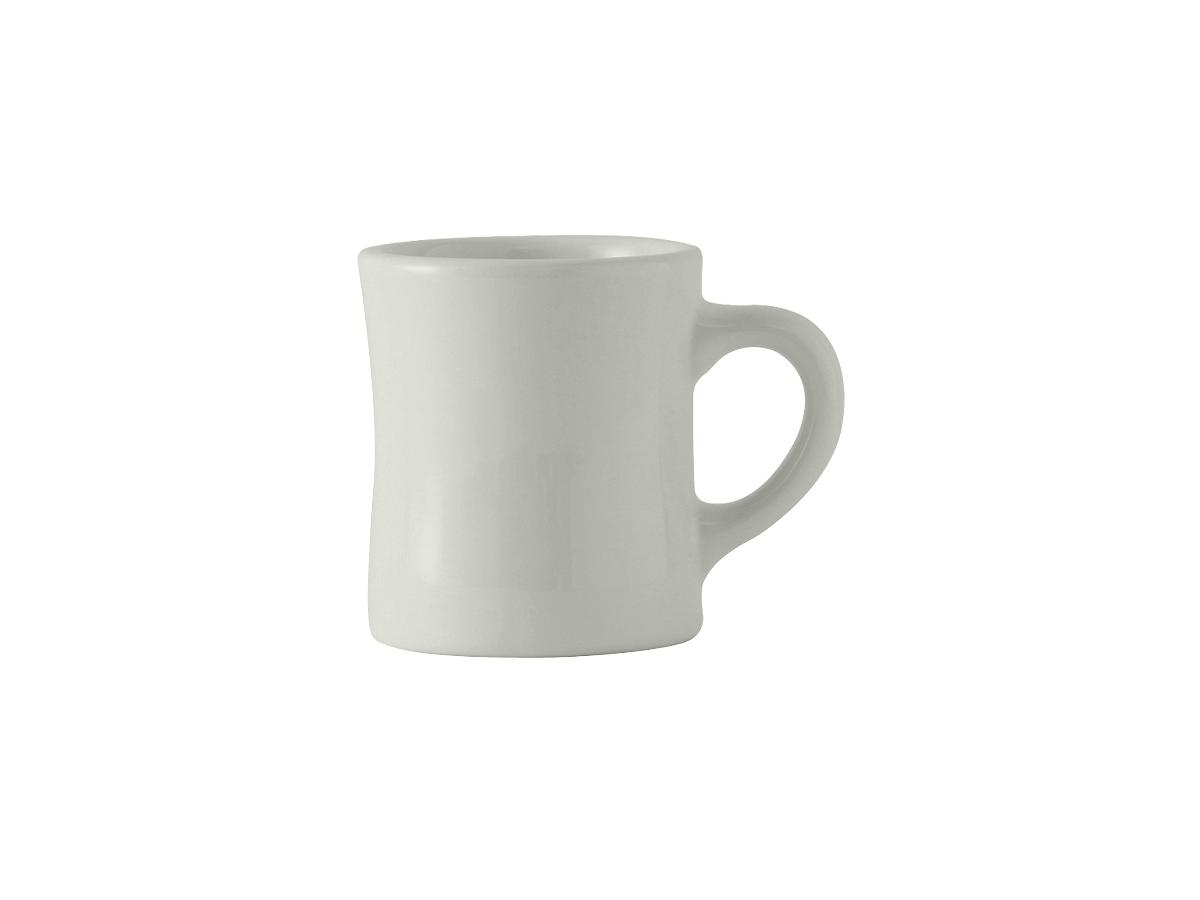 Diner Mug 9 OZ China White Fully Vitrified Oven Safe Dishwasher Safe Microwave Oven Safe 24/Case